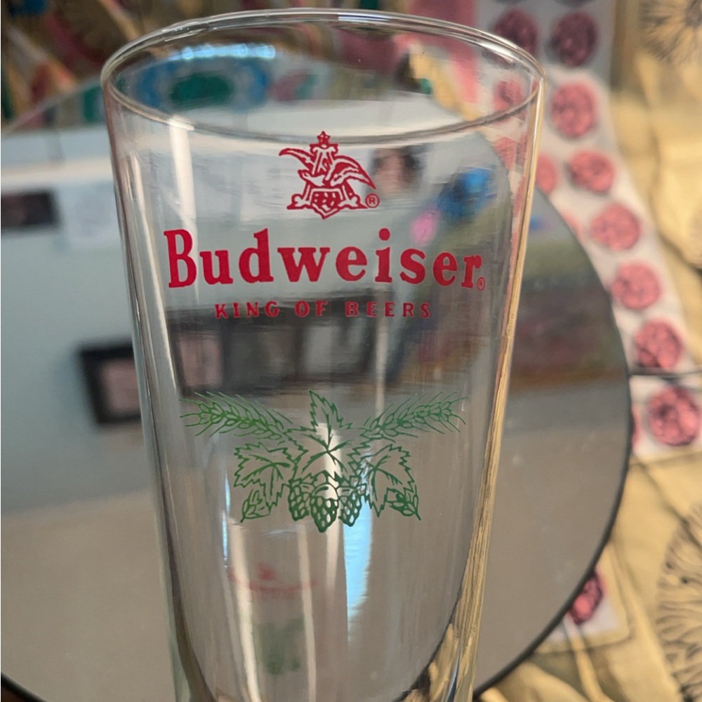 Vintage Budweiser Pilsner Glass - Picture 3 of 6